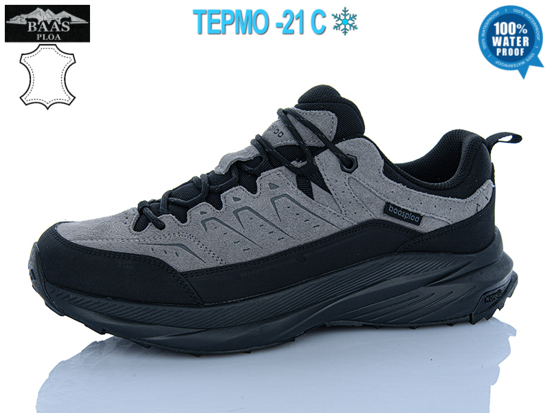 Кроссовки Baas (41-46) W3225-7 термо (деми)