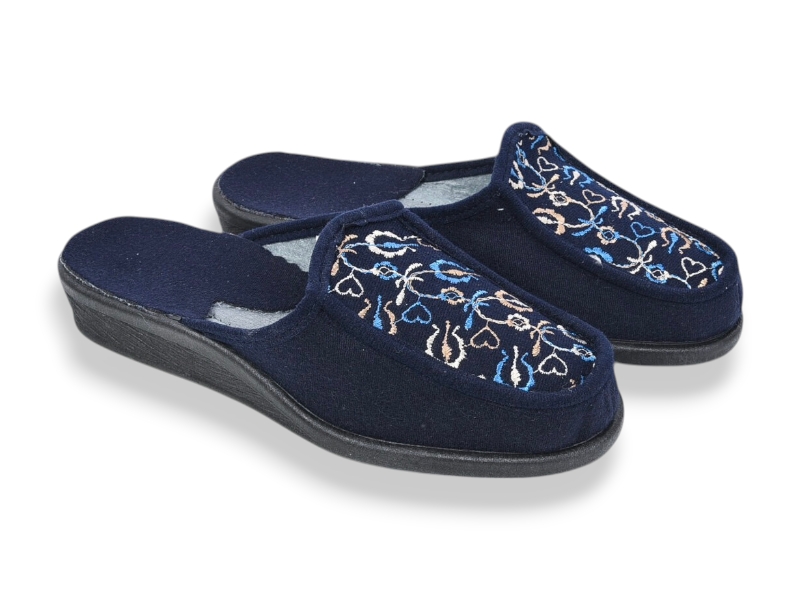 Тапочки Rai shoes (36-41) 55225218 синій (деми)