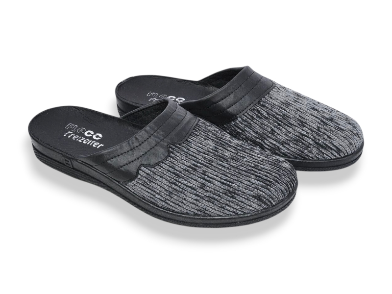 Тапочки Rai shoes (41-46) 95020359 сірий (деми)
