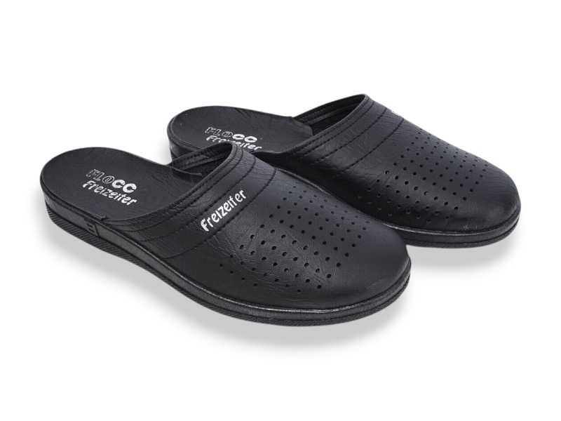 Тапочки Rai shoes (41-46) 95080505 чорний (деми)