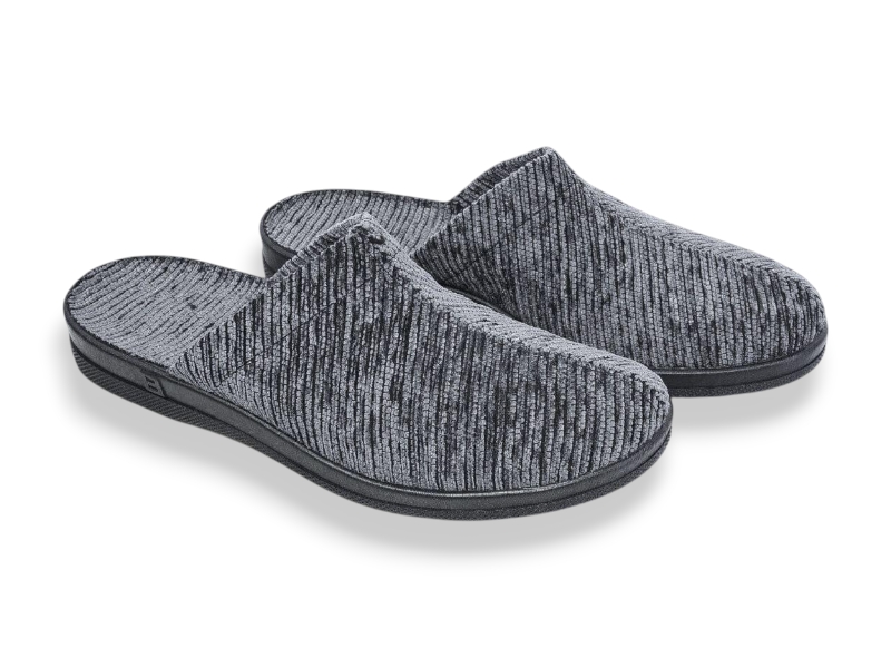 Тапочки Rai shoes (41-46) 95120359 сірий (деми)