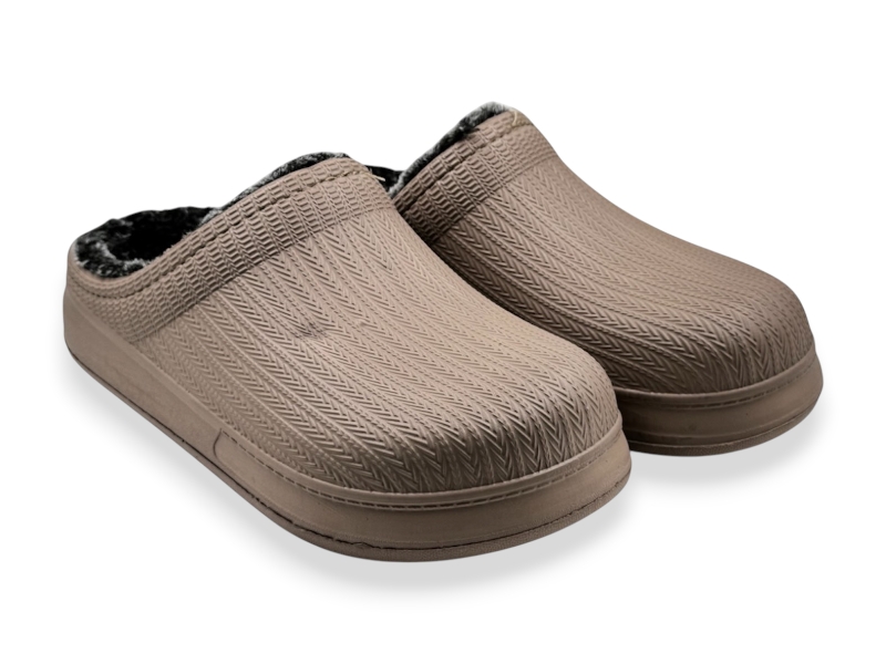 Сабо Rai shoes (36-41) C100 коричневий (зима)