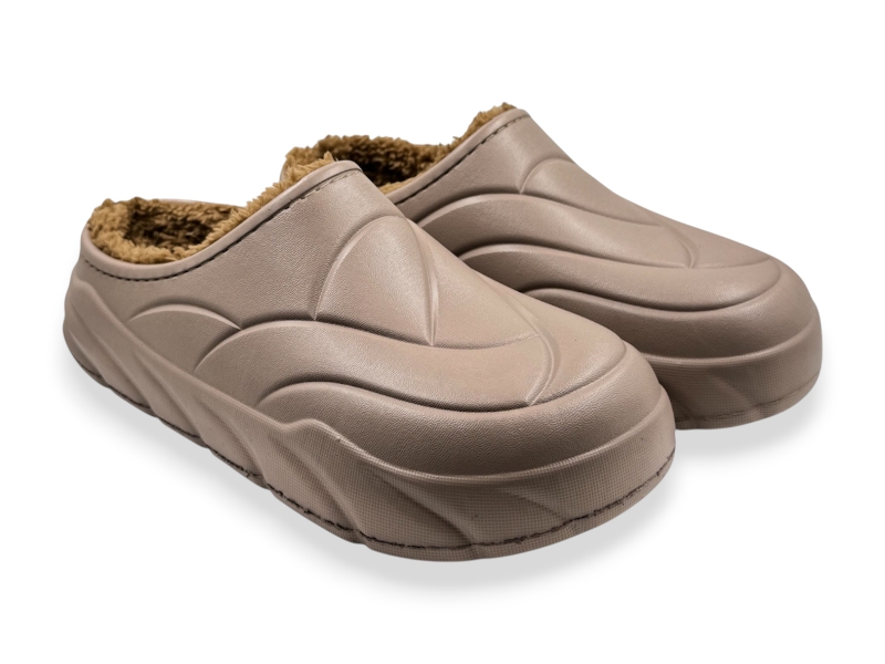 Сабо Rai shoes (36-41) C128 св.коричневий (зима)
