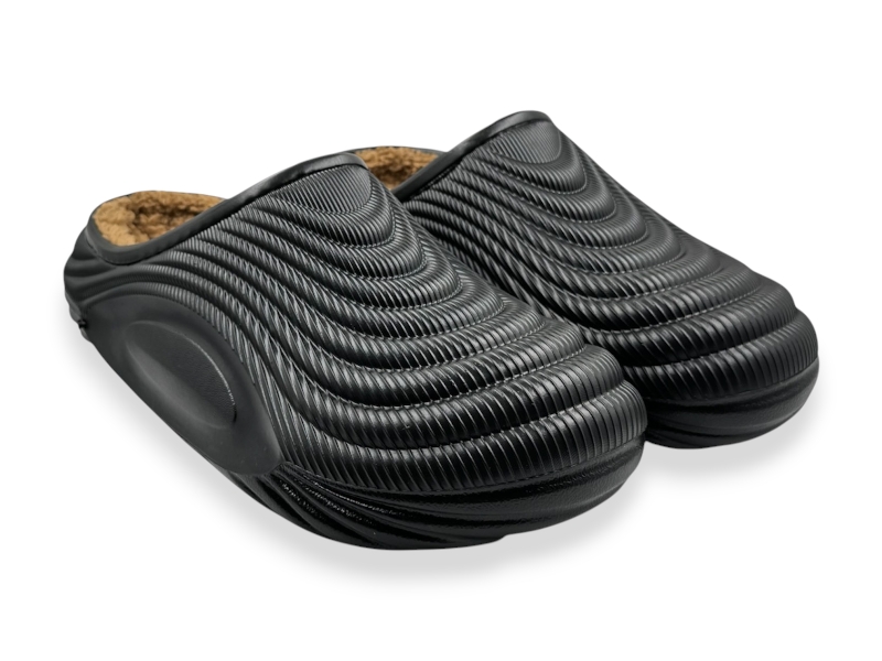 Сабо Rai shoes (36-41) C130 чорний (зима)