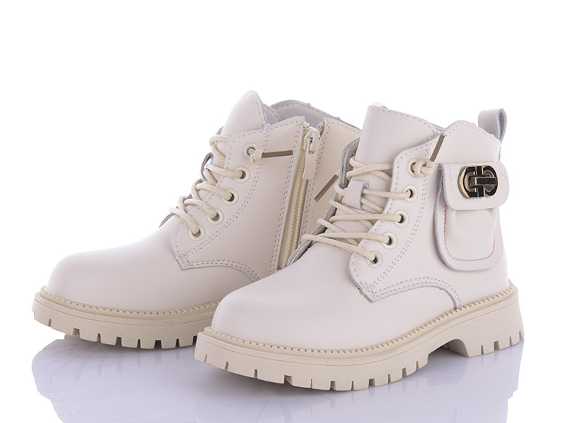 Ботинки Леопард (27-31) A170 beige (деми)
