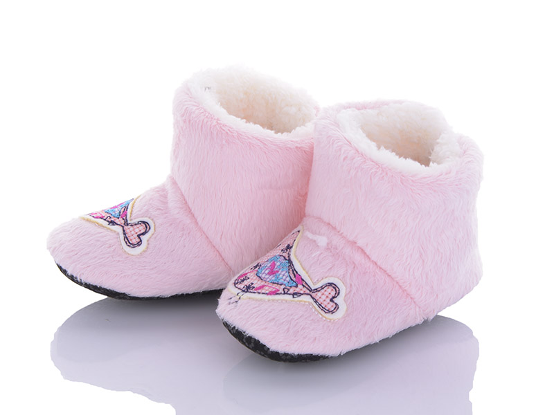 Тапочки Soylu (18-27) BC003 l.pink (зима)