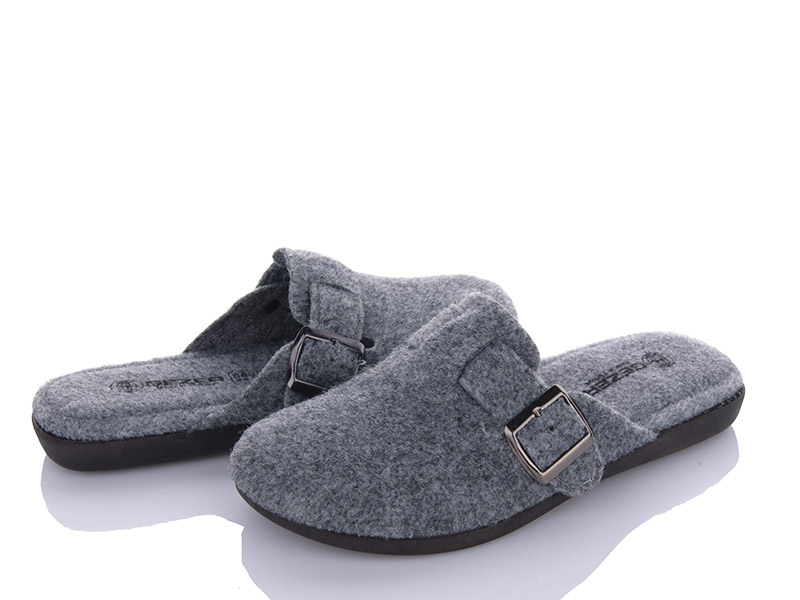 Тапочки Soylu (40-44) G2715 сірий (деми)
