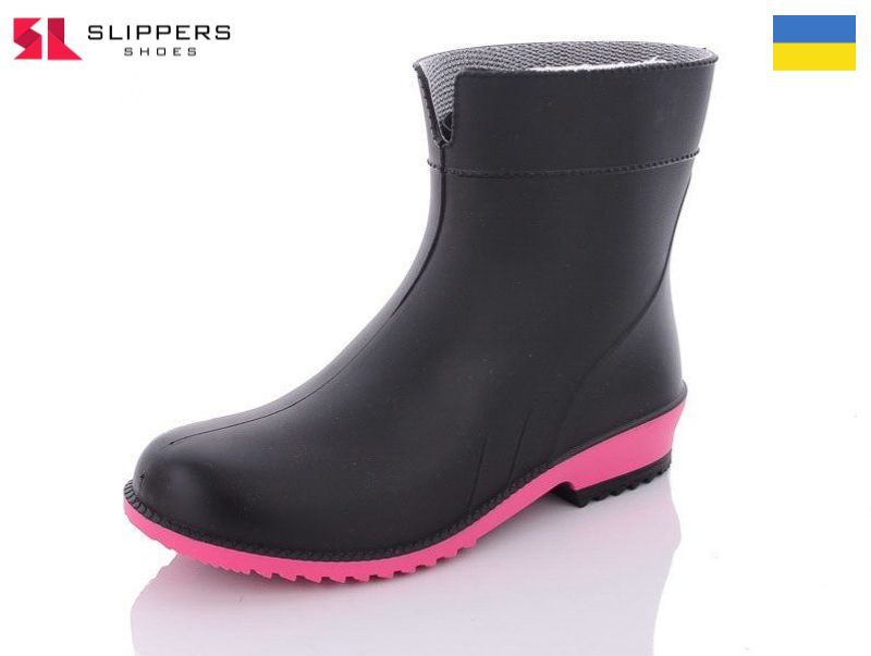 Ботинки Slipers (37-41) 51 чорний (деми)