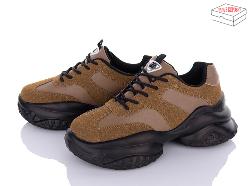 Кроссовки Ailaifa (36-41) 8118 khaki (деми)