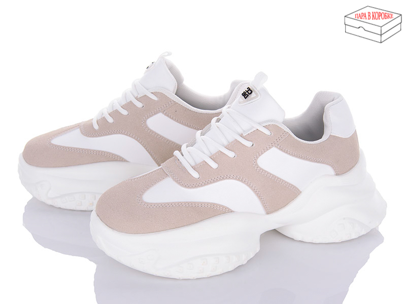 Кроссовки Ailaifa (36-41) 8118 white (деми)