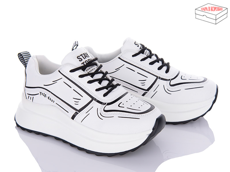 Кроссовки Ailaifa (36-41) F61 white (деми)