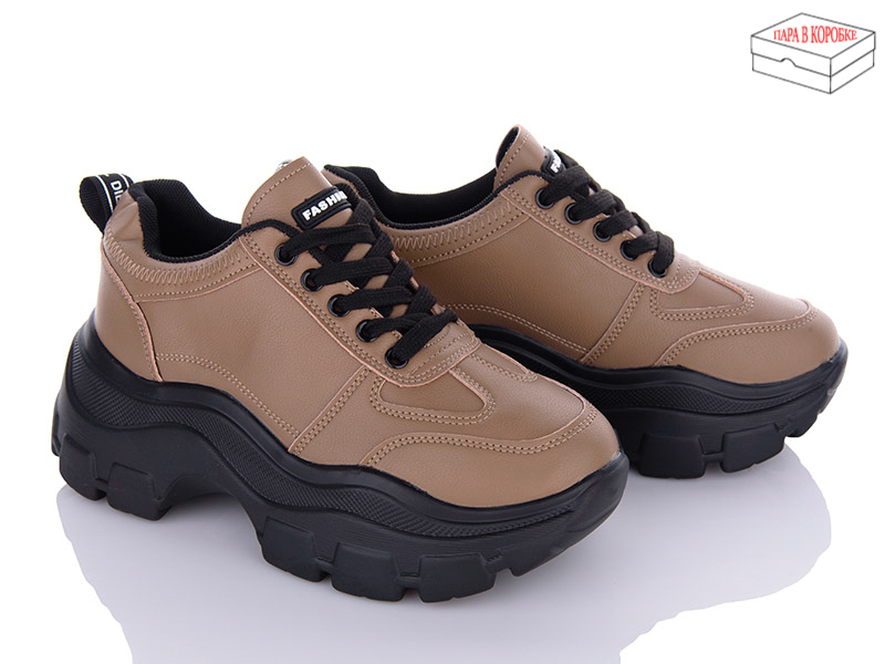 Кроссовки Ailaifa (36-41) A07-1 khaki (деми)