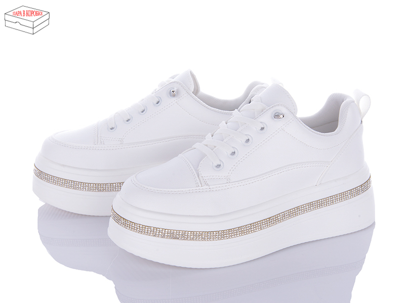 Кроссовки Ailaifa (36-41) 8310 white (деми)