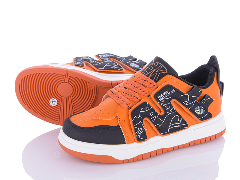 Кроссовки Violeta (36-40) 170-24 orange (деми)