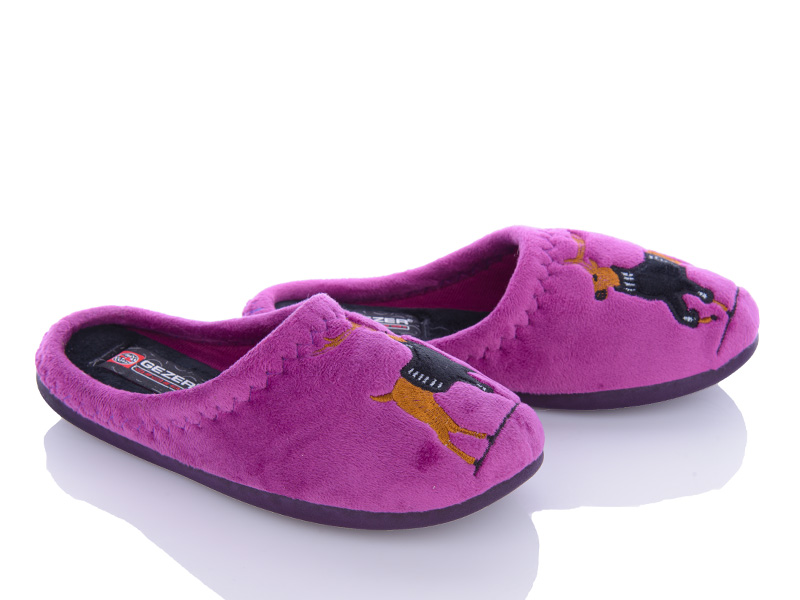 Тапочки Soylu (36-40) GE124 purple (зима)