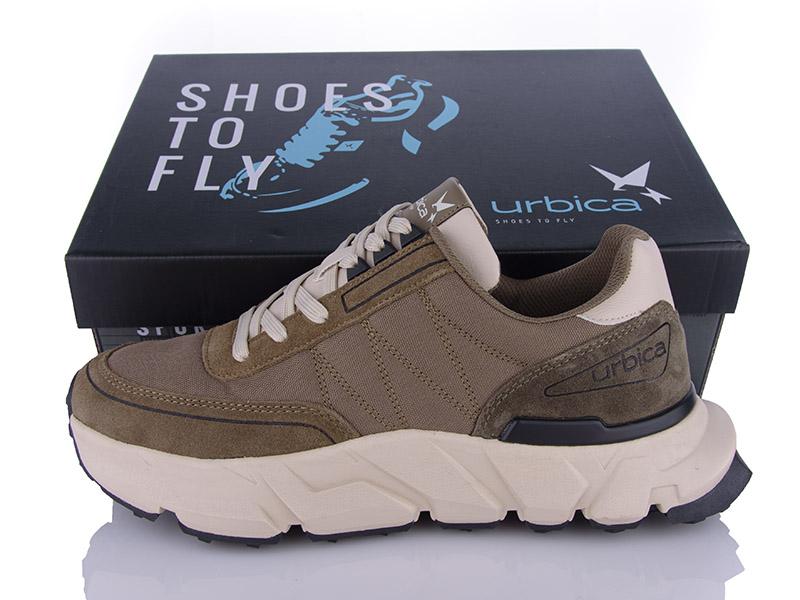Кроссовки Restime (41-45) WMB24001 brown (деми)