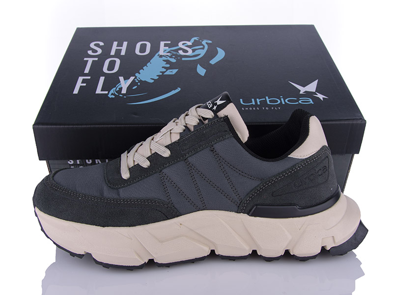 Кроссовки Restime (41-45) WMB24001 grey (деми)