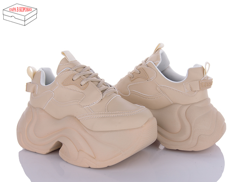 Кроссовки Ailaifa (36-41) 5023 apricot (деми)