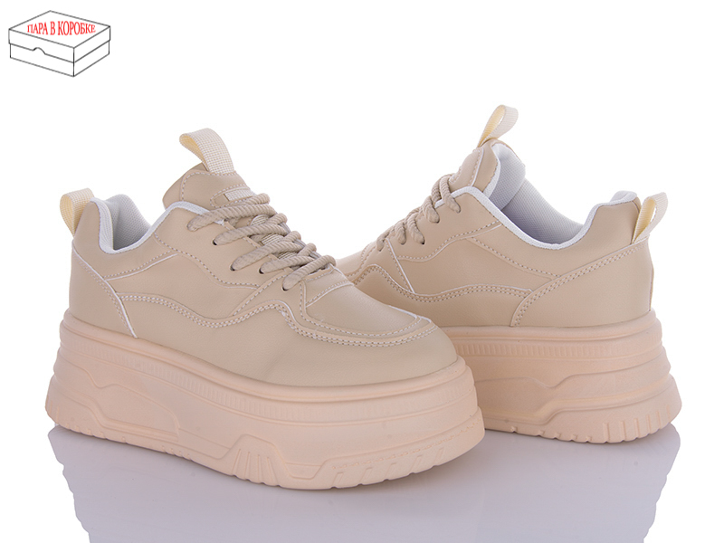 Кроссовки Ailaifa (36-41) 5050 apricot (деми)