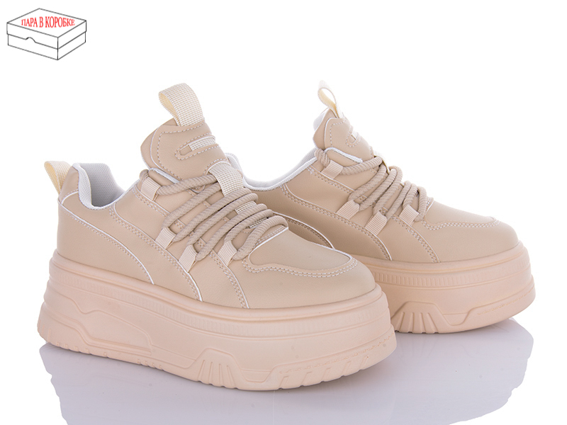 Кроссовки Ailaifa (36-41) 5052 apricot (деми)