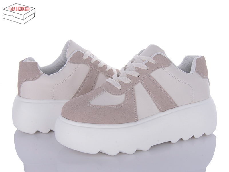 Кроссовки Ailaifa (36-41) 6029 beige (деми)