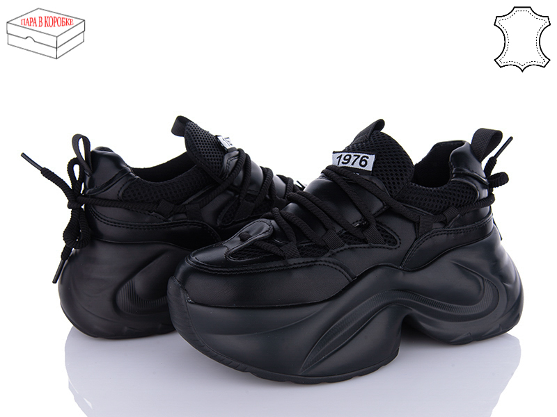 Кроссовки Ailaifa (36-41) HW1 black (деми)