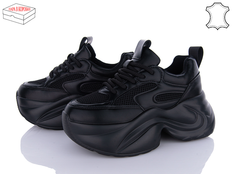 Кроссовки Ailaifa (36-41) HW2 black (деми)