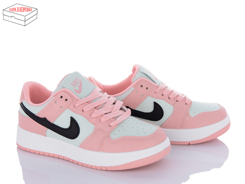 Кроссовки Ailaifa (36-41) AJ06 pink-blue (деми)