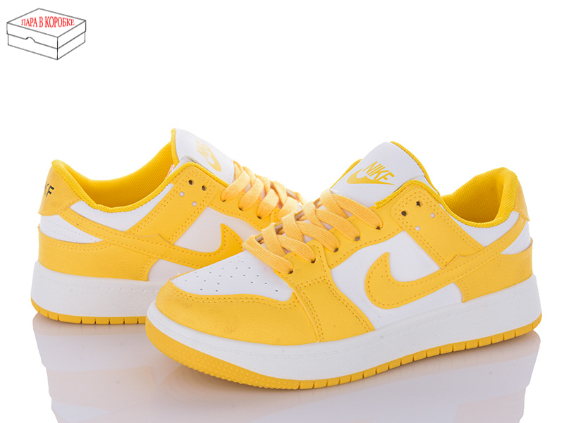 Кроссовки Ailaifa (36-41) AJ06 yellow (деми)