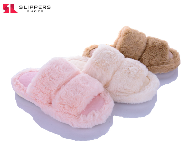 Тапочки Slipers (36-41) A105 mix (зима)