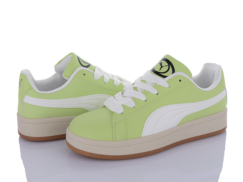 Кроссовки Violeta (36-41) HD21-136-31 l.green (деми)