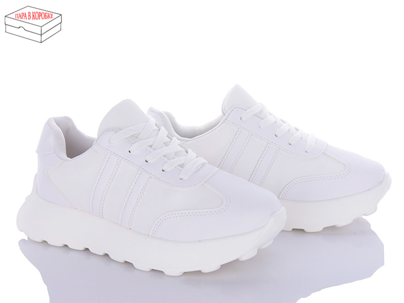 Кроссовки Ailaifa (36-41) 2393 white піна (деми)