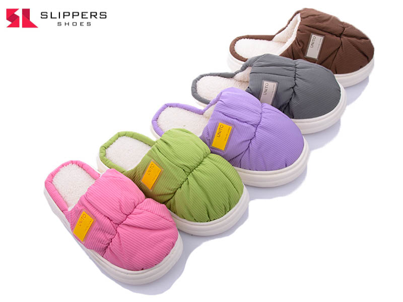 Тапочки Slipers (36-45) 23-119 mix (зима)