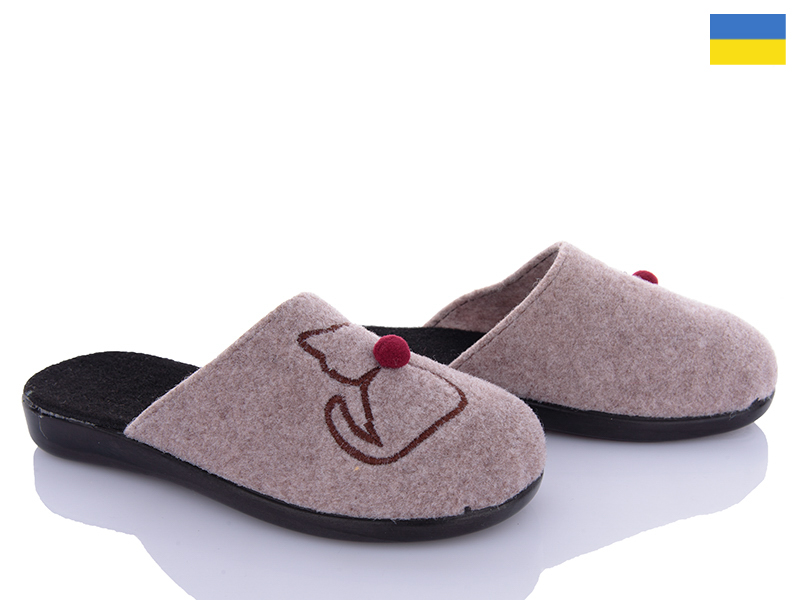 Тапочки Inblu (37-41) 123-12 бежевий (деми)