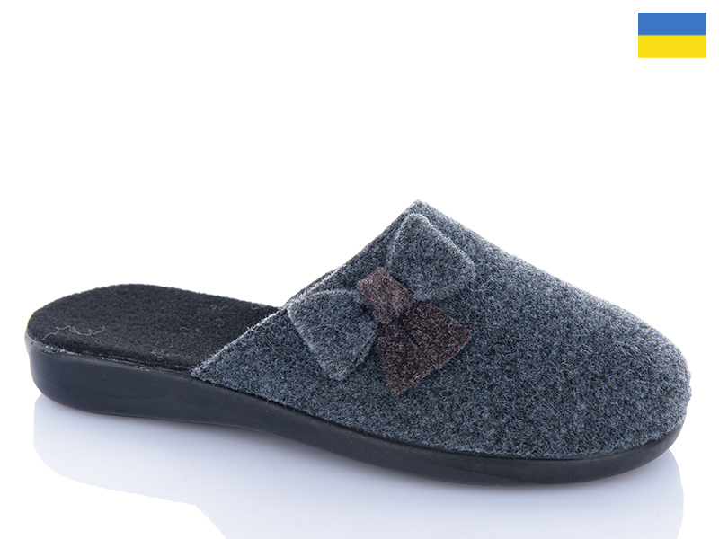 Тапочки Inblu (37-41) 121-3 сірий (деми)