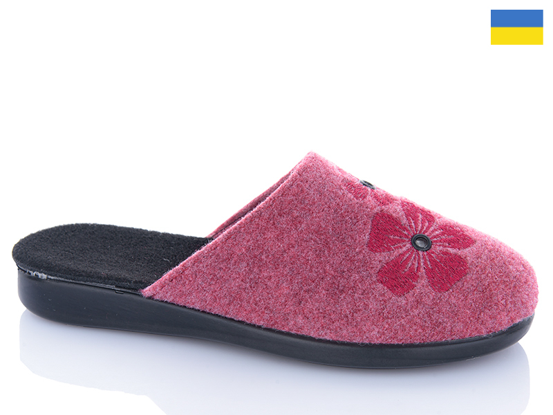 Тапочки Inblu (37-41) 122-3 червоний (деми)