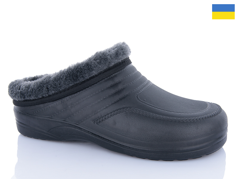 Галоши Inblu (41-46) Сабо M3 чорний (зима)