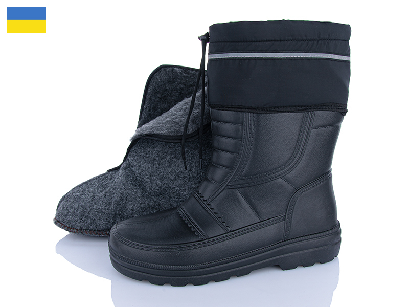 Сапоги Inblu (41-46) SV25 чорний (зима)