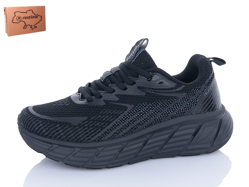 Кроссовки Restime (36-41) EWL25449 black (деми)