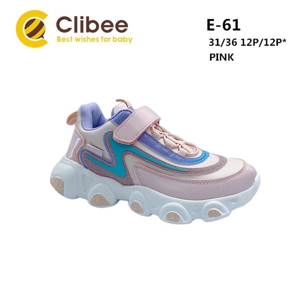 Кроссовки DvaClibee (31-36) Apa-E61 pink (деми)