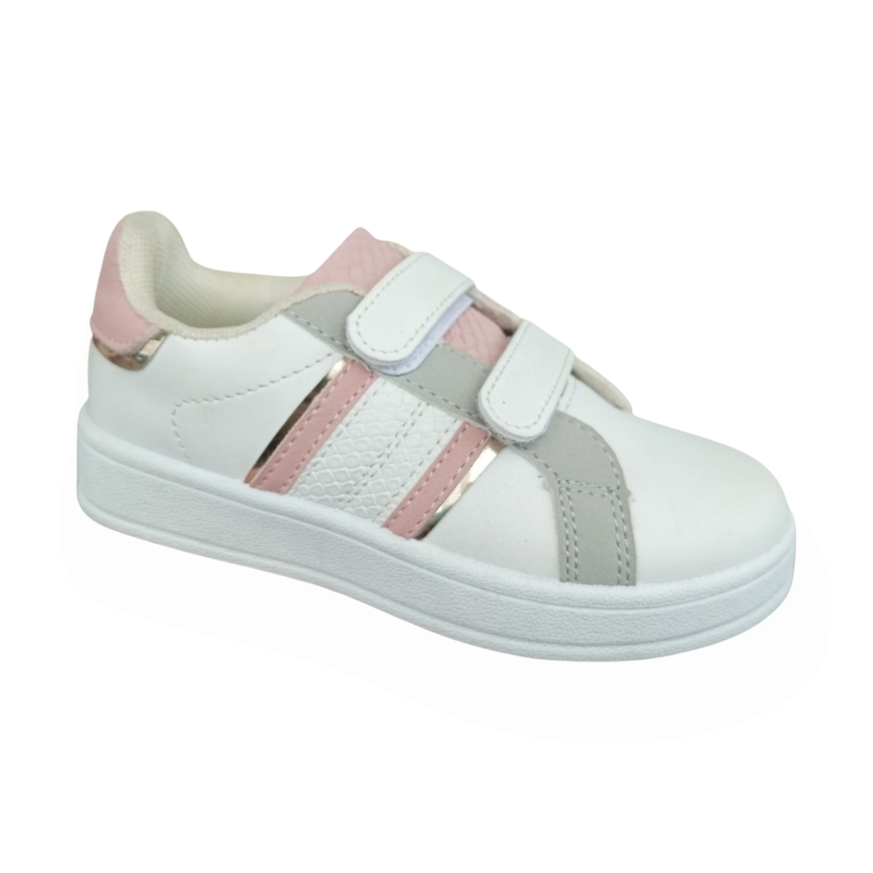 Кеды DvaClibee (24-29) Ber-D6 white-grey (деми)