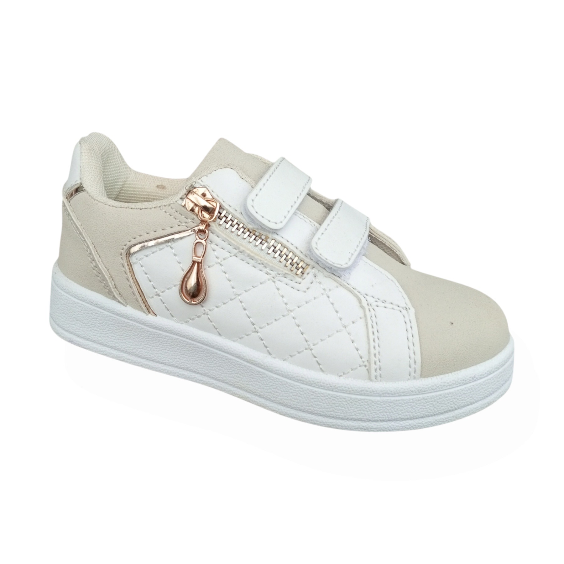 Кеды DvaClibee (24-29) Ber-D8 beige (деми)
