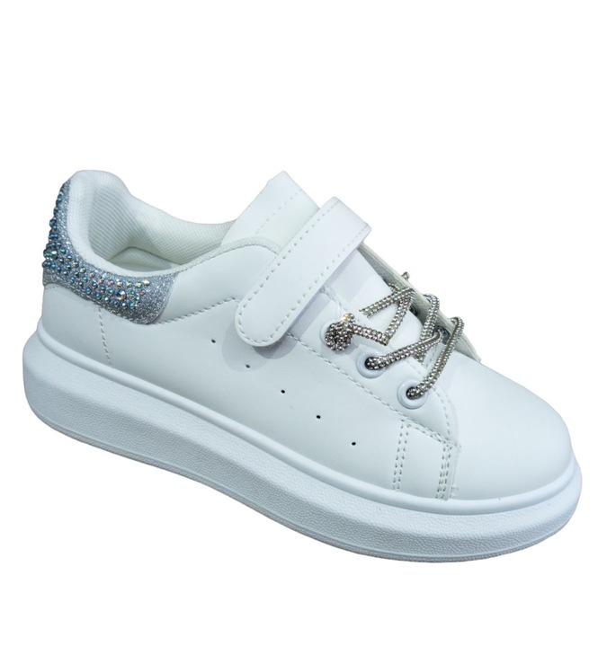 Кроссовки DvaClibee (30-35) Ber-H115 white (деми)