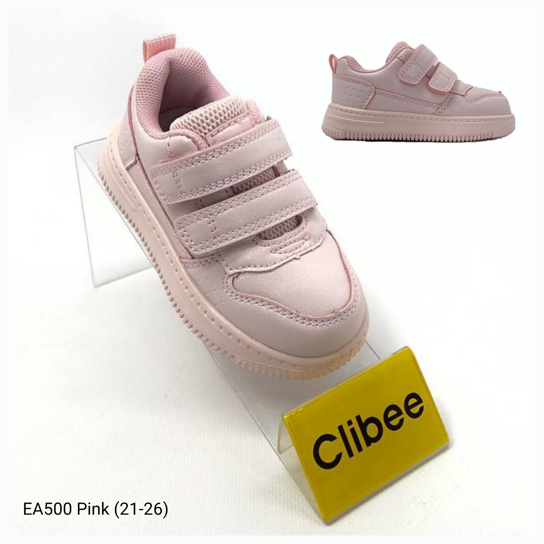 Кроссовки DvaClibee (21-26) Apa-EA500 pink (деми)