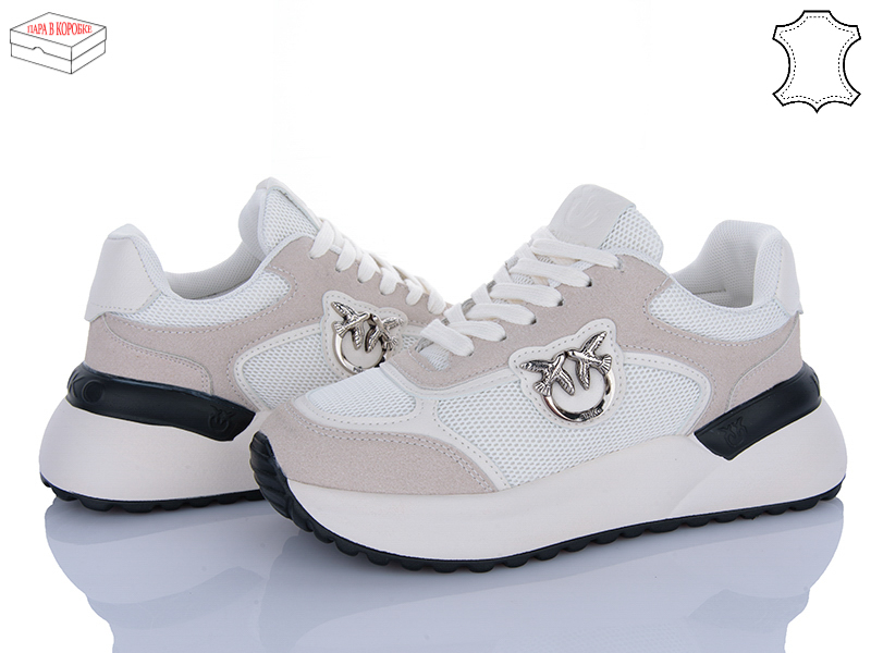 Кроссовки Ailaifa (36-41) AF06 beige (деми)