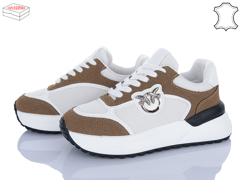 Кроссовки Ailaifa (36-41) AF06 khaki (деми)