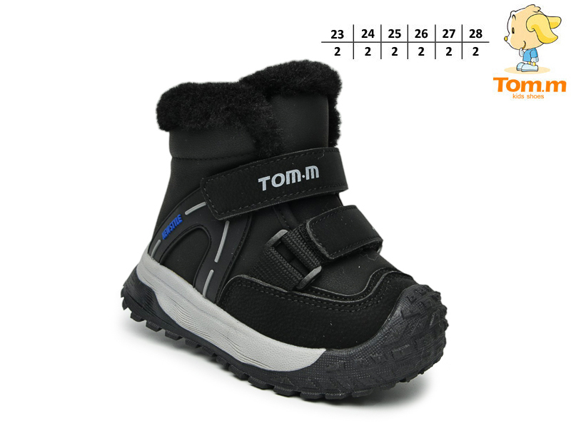 Ботинки ТОМ.М (23-28) 11756A (зима)