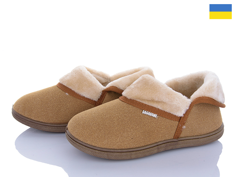Тапочки Golden Lion (37-41) T04 пісочний (зима)