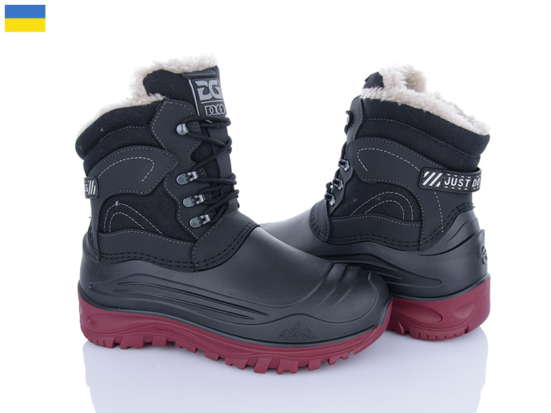 Ботинки Roks (41-45) RB402 чорний (зима)