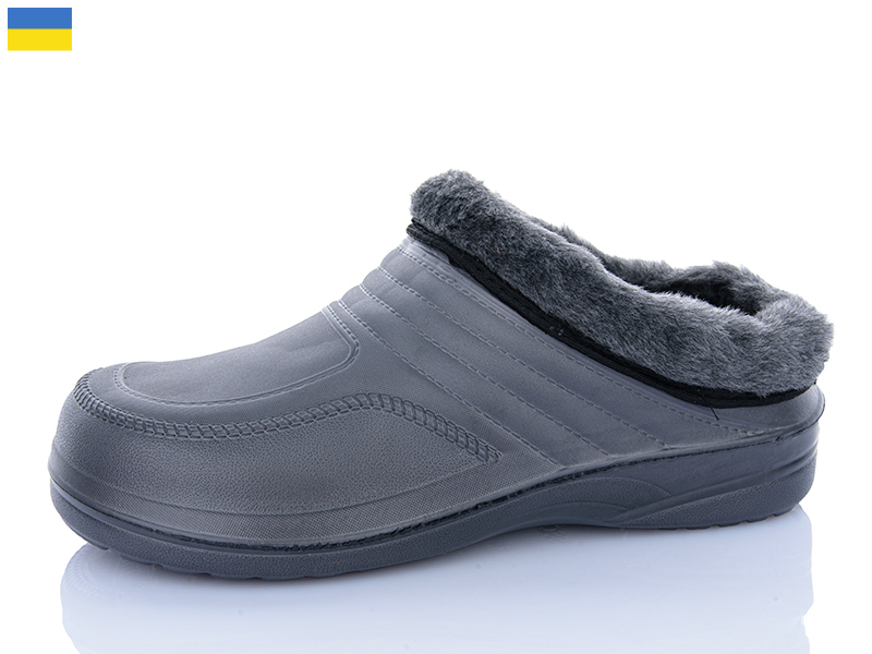 Сабо Inblu (41-46) M3 сірий (зима)